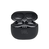 JBL Tune 120 TWS In-Ear Bluetooth-Kopfhörer in Schwarz – Kabellose Ohrhörer mit integriertem Mikrofon – Musik Streaming bis zu 4 Stunden mit nur einer Akku-Ladung – Inkl. Ladecase